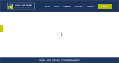 Desktop Screenshot of highlinecanal.org