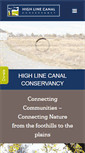 Mobile Screenshot of highlinecanal.org